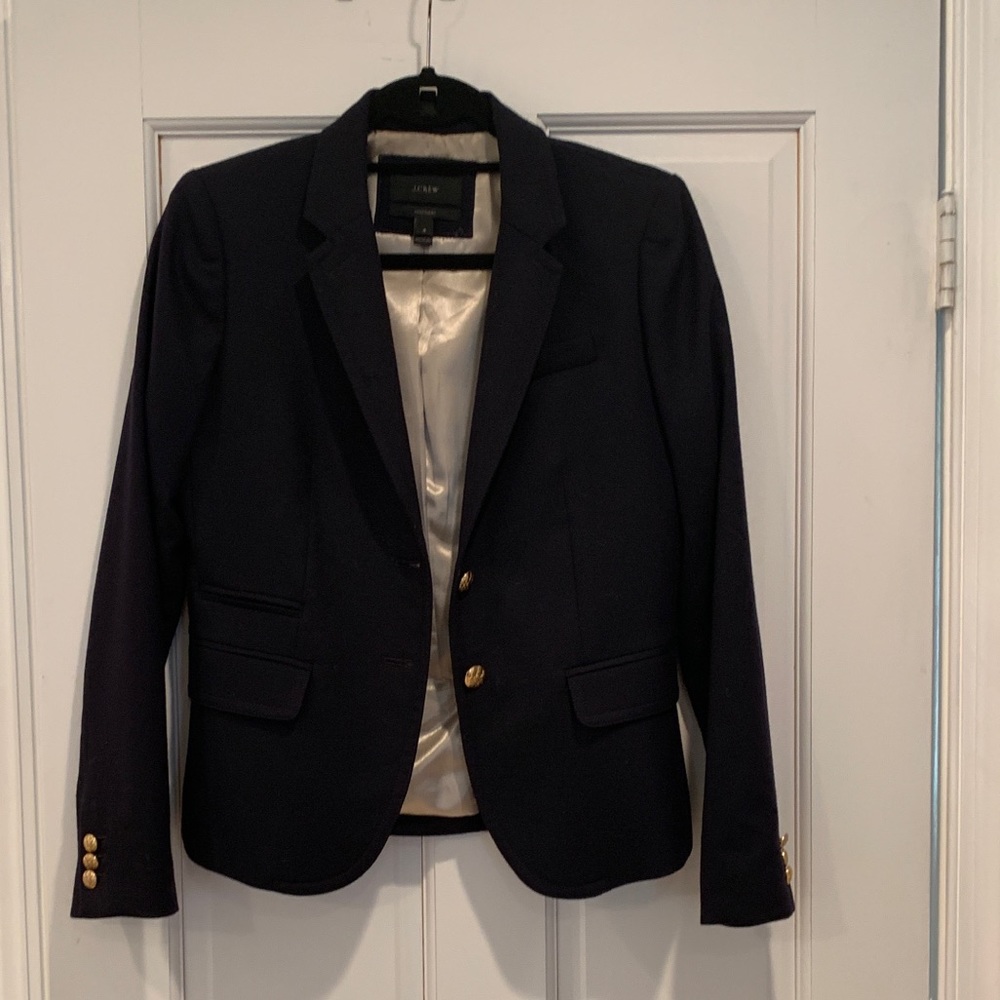 j.crew school boy blazer. Navy.